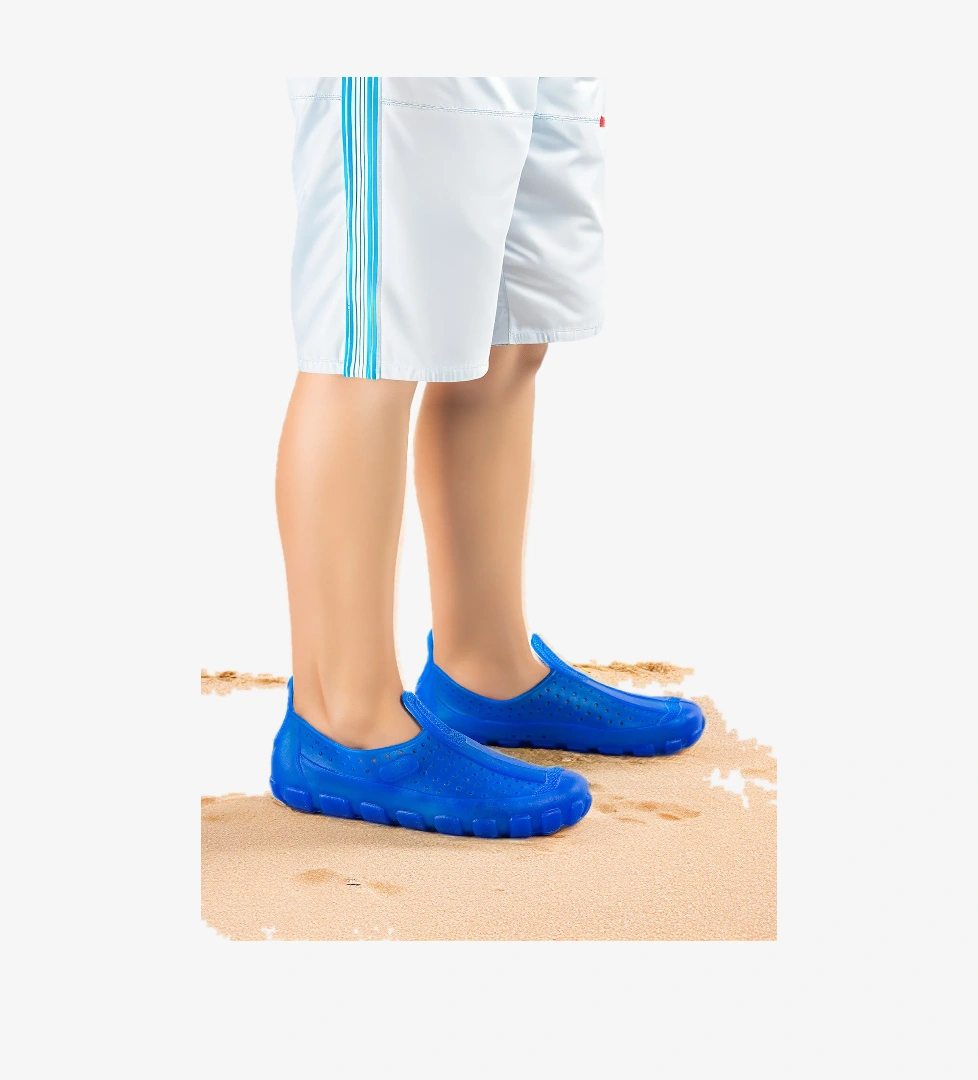 Elin Günlük Deniz Havuz Erkek Çocuk Plaj Ayakkabısı Mavi - Görsel 1