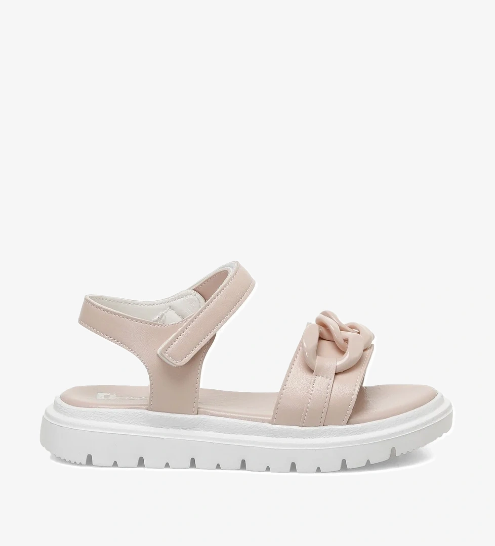 ZIN F 5FX Pudra Kız Çocuk Sandalet - Görsel 1