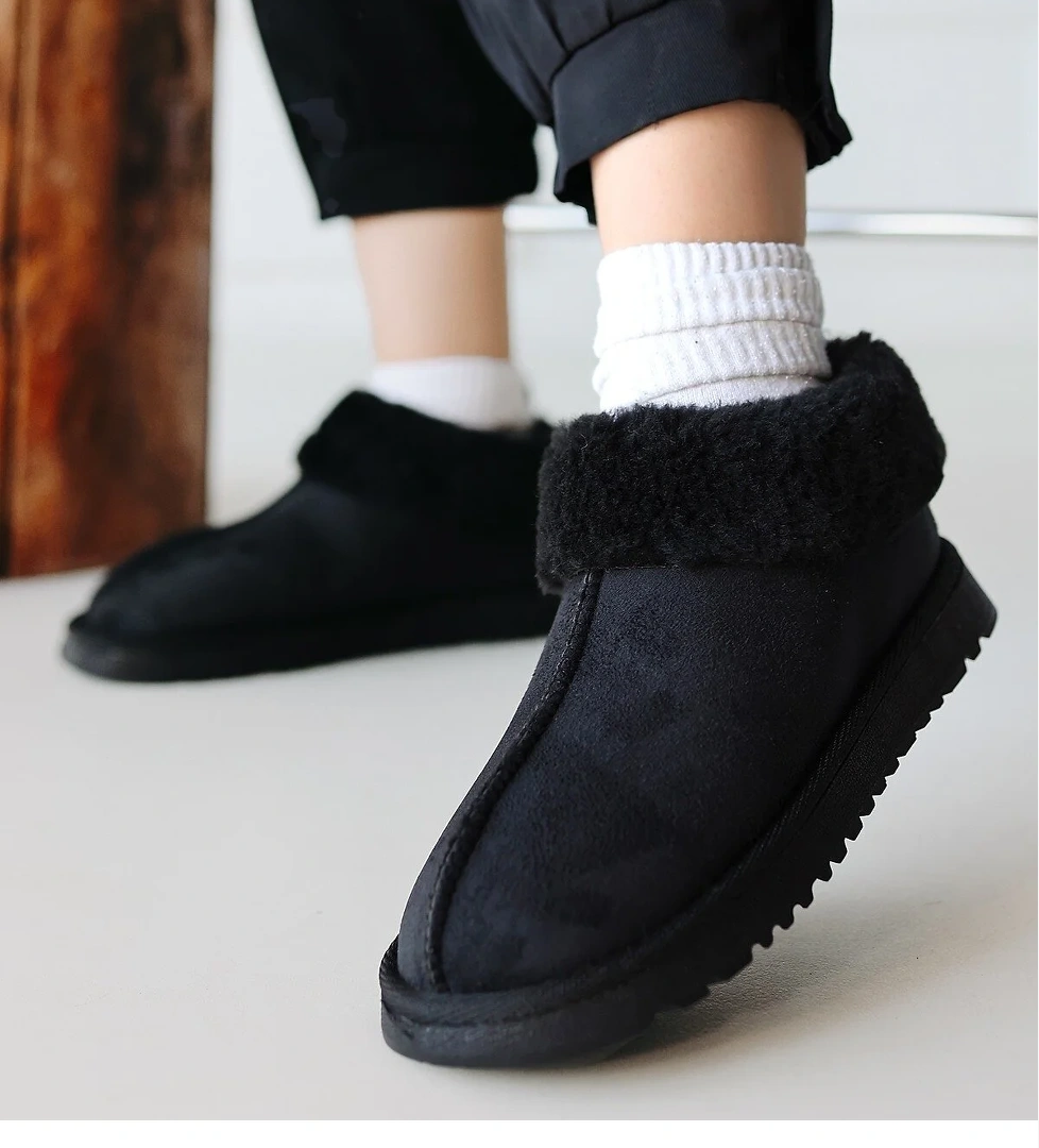 Siyah Süet Kadın Bot