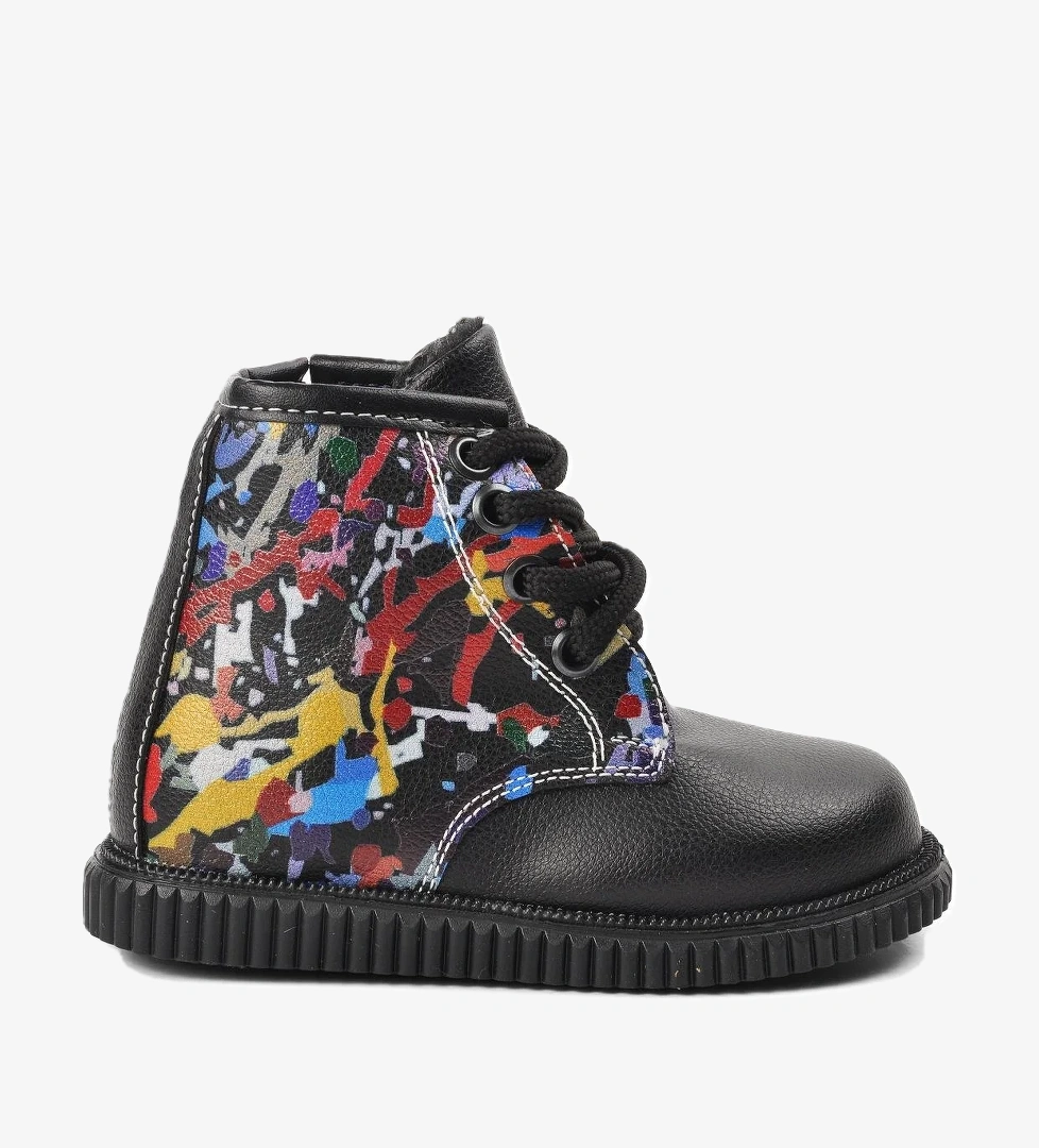 Aspor Siyah Kız Bebek Bot - Görsel 1