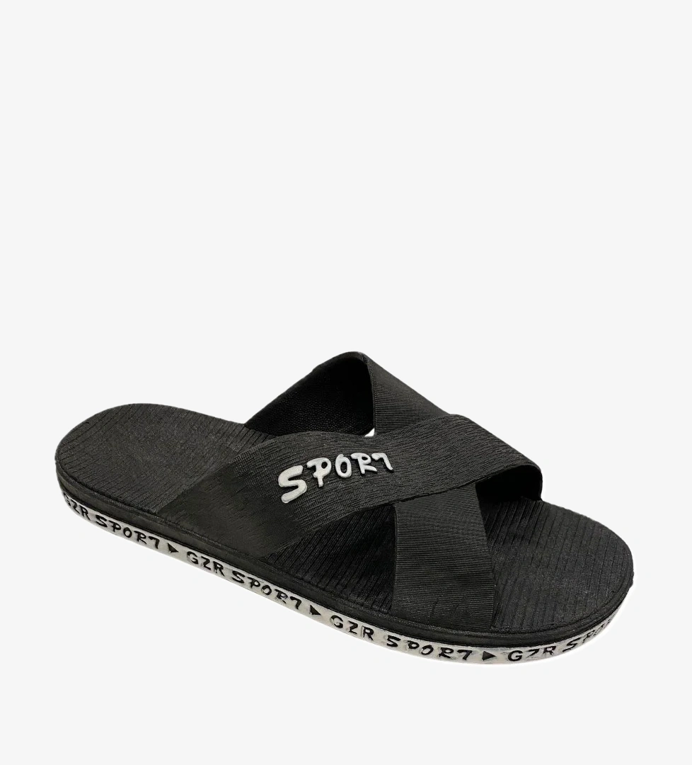 13090 Erkek Kaydırmaz Deniz Plaj Havuz Banyo Günlük Terlik - Görsel 1