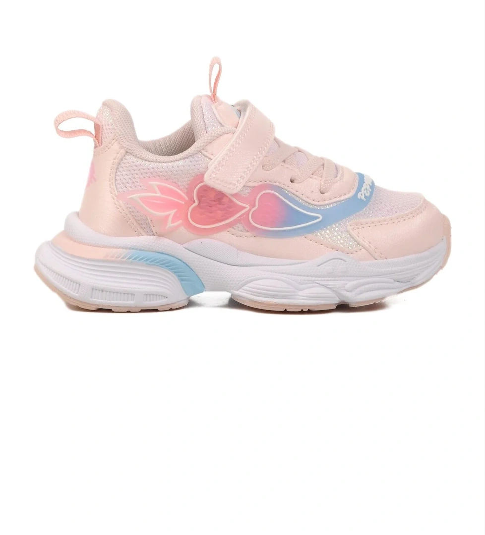 Pudra Cırtlı Hafif Hava Alabilen Kız Çocuk Spor Ayakkabı 1976 P - Görsel 1