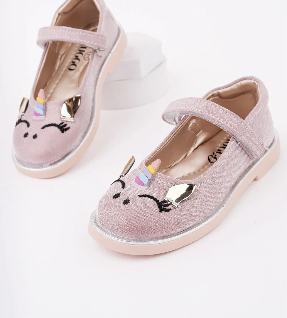 PATY Cırtlı ve Simli Günlük Kız Çocuk Babet