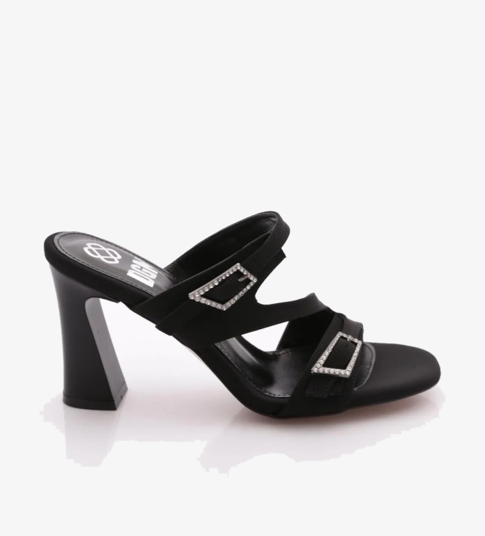 Dgn 802 Kadin Aksesuarli Topuklu Terlik model görseli