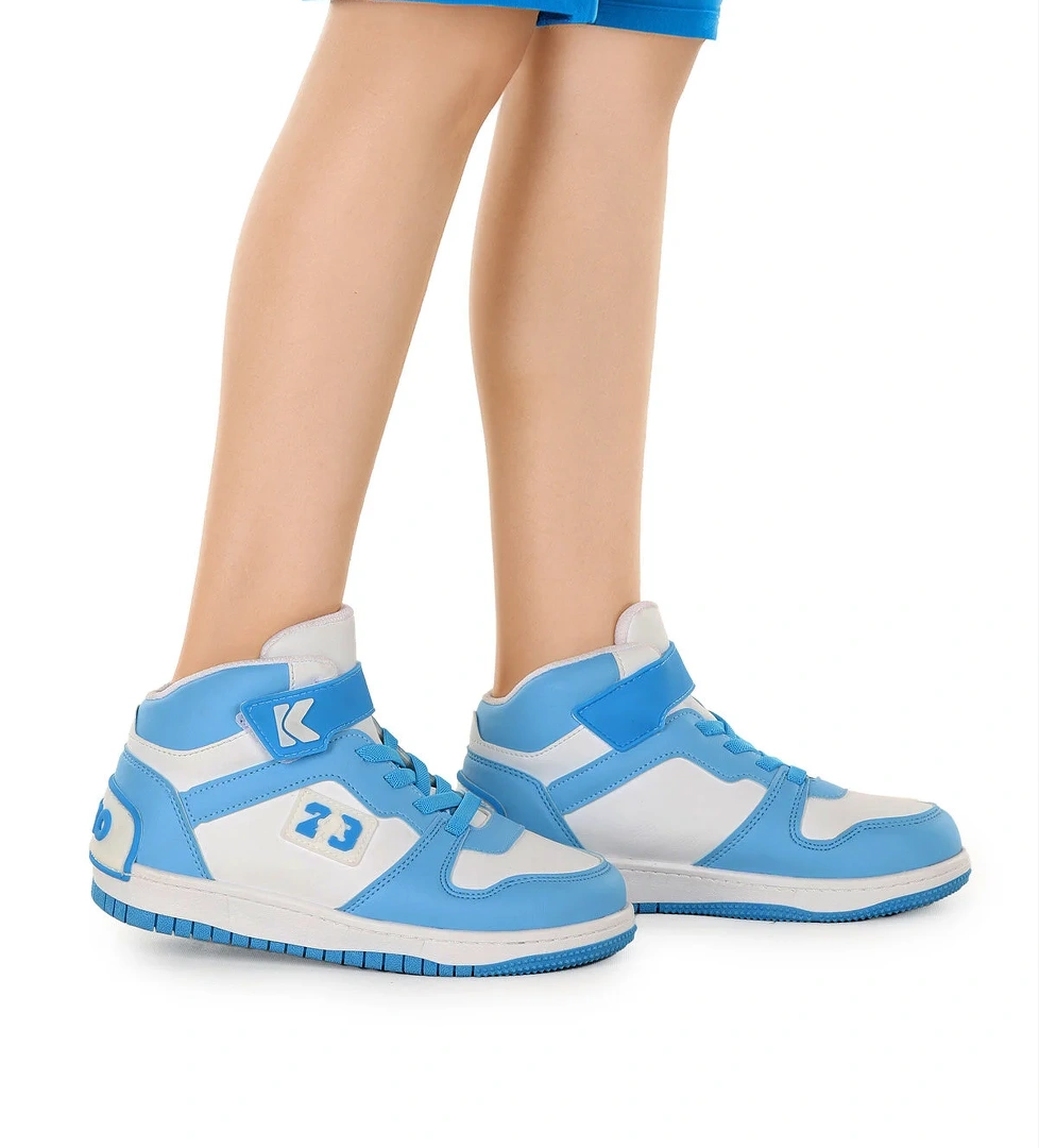 Carde Günlük Cırtlı Erkek Çocuk Spor Ayakkabı Bebe Mavi