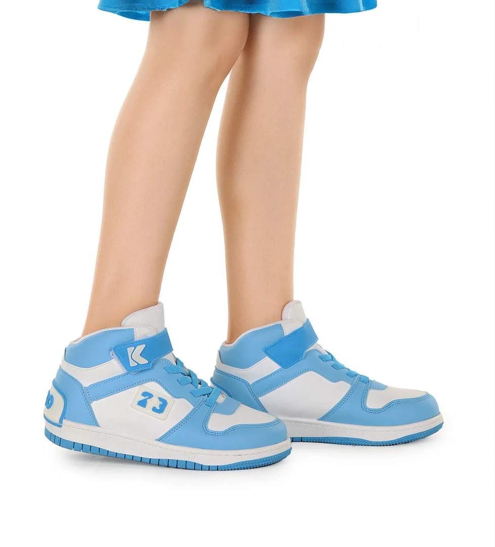 Carde Günlük Cırtlı Kız Çocuk Spor Ayakkabı Bebe Mavi