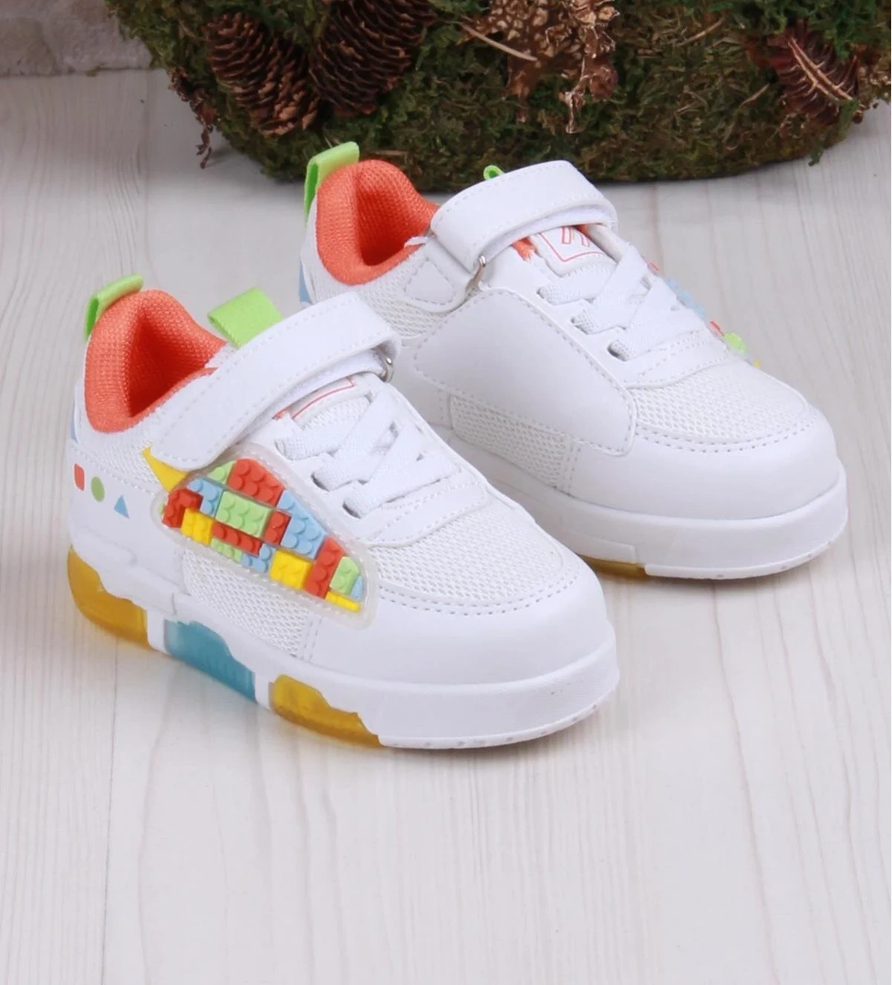 Fort Cool Legos Rahat Hafif Sneaker Işıklı Erkek Çocuk Ayakkabı model görseli