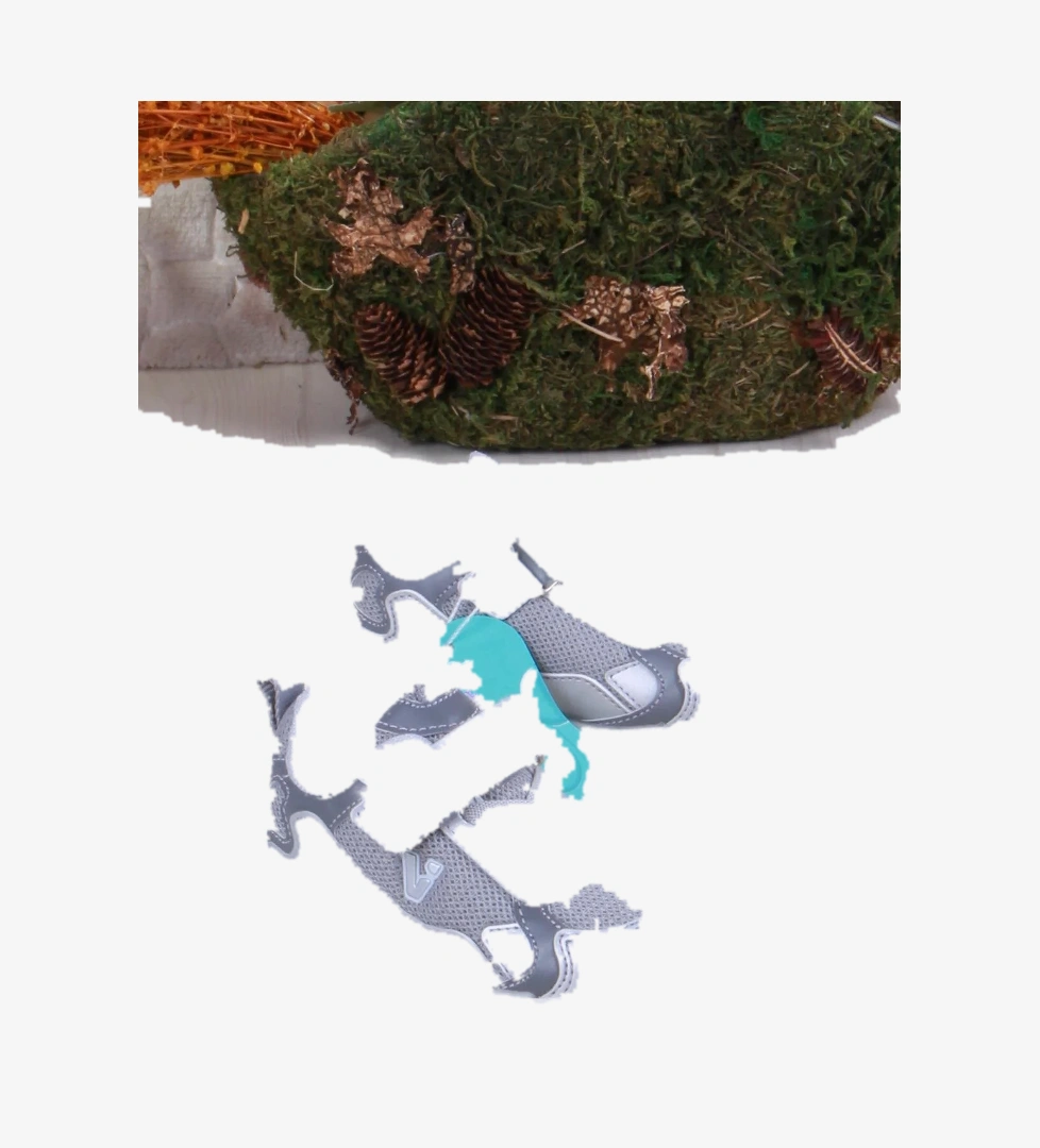 346.P25Y.202 Gümüş Tag Hafif Rahat Kız Çocuk Ayakkabı - Görsel 1