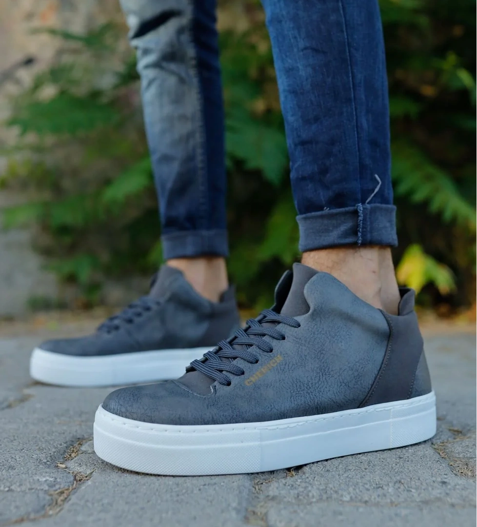 Bağcıklı Erkek Günlük Ayakkabı Antrasit