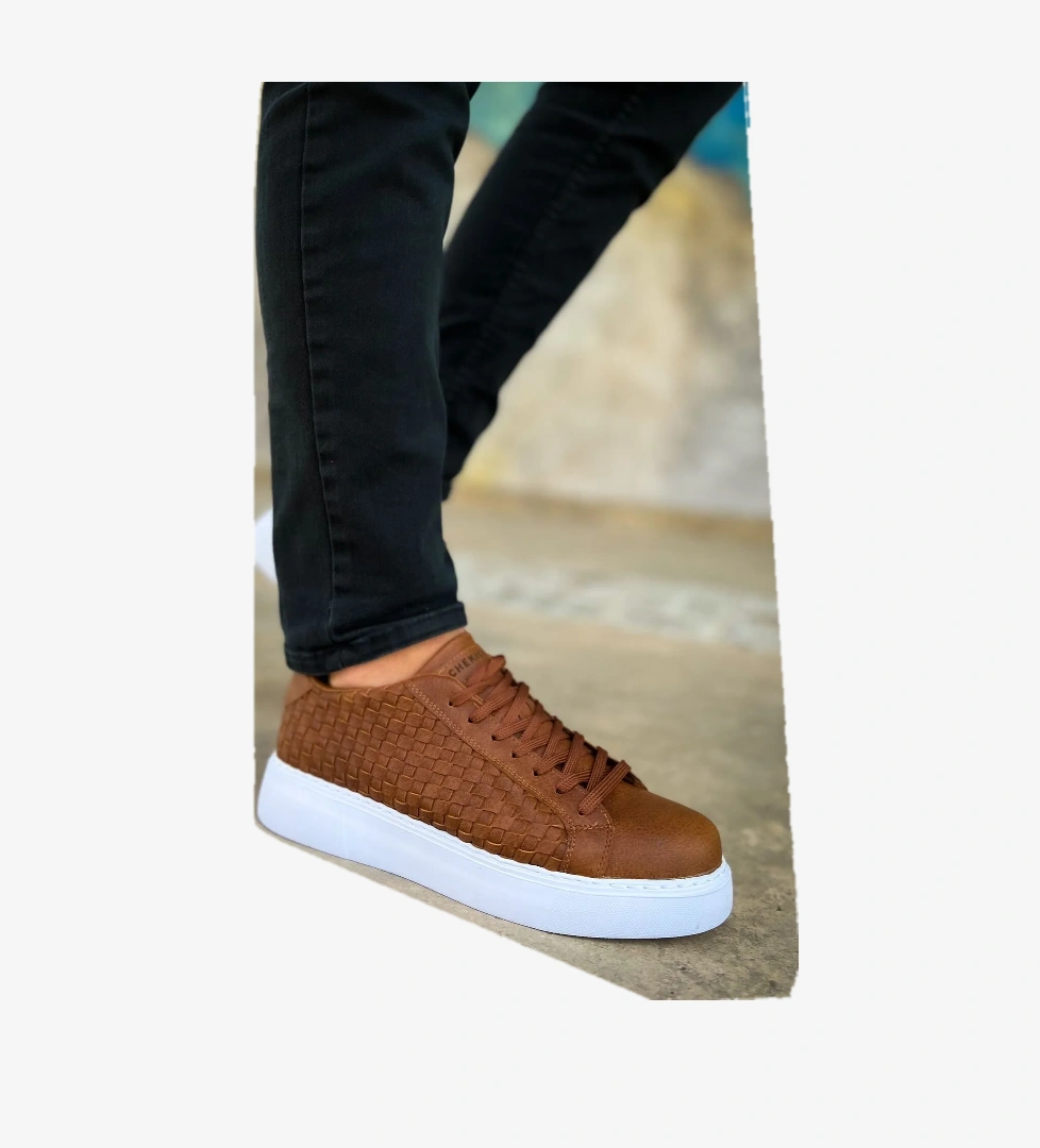 Bağcıklı Erkek Günlük Ayakkabı Taba