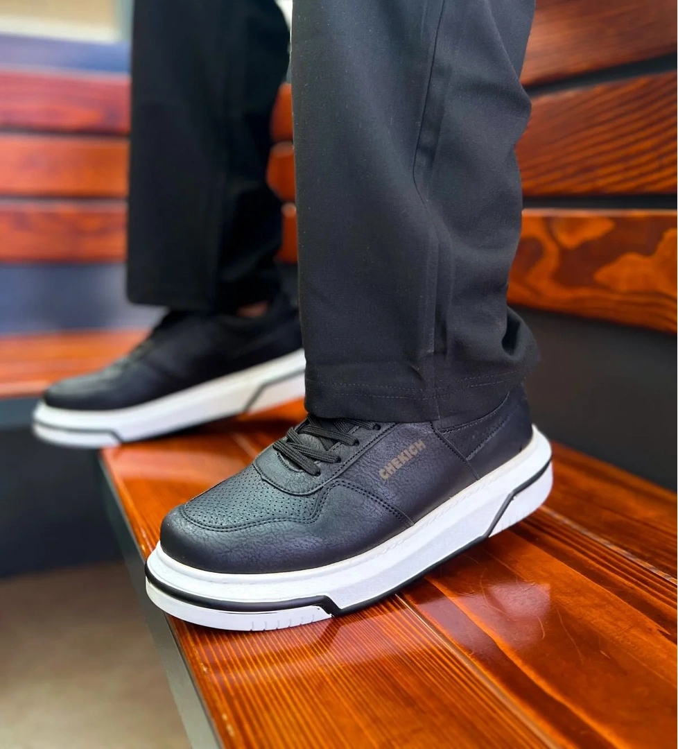 Bağcıklı Erkek Günlük Ayakkabı Siyah