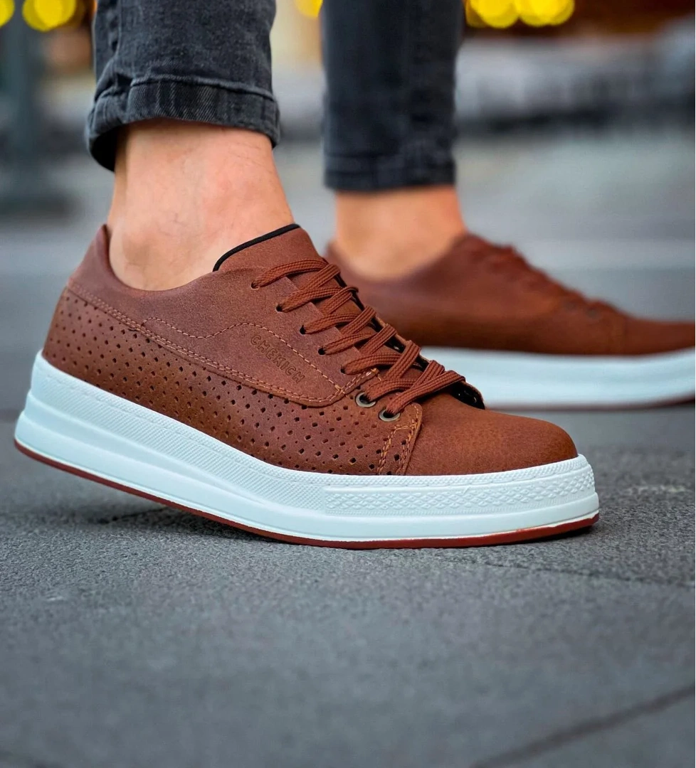 Bağcıklı Erkek Günlük Ayakkabı Taba