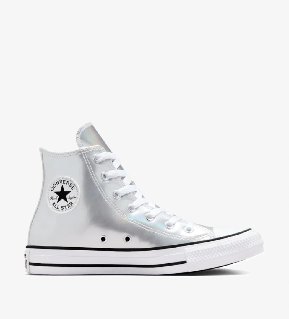 A12604c Sılver White Kadın Spor Ayakkabı - Görsel 1