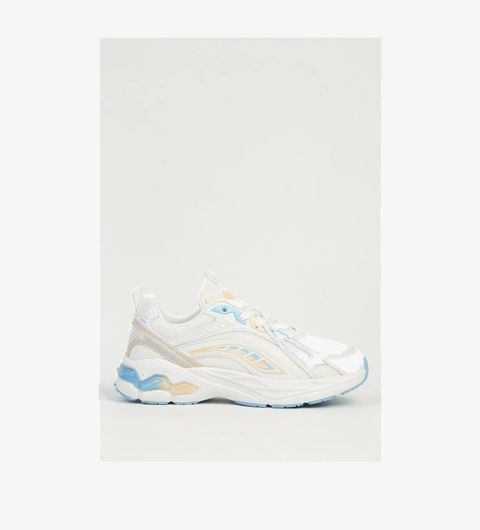 Beyaz Mavi Kadın Spor Ayakkabı İTHAL PCI-11369