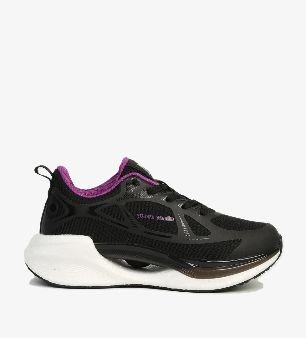 Siyah Beyaz Kadın Spor Ayakkabı İTHAL PCI-11352