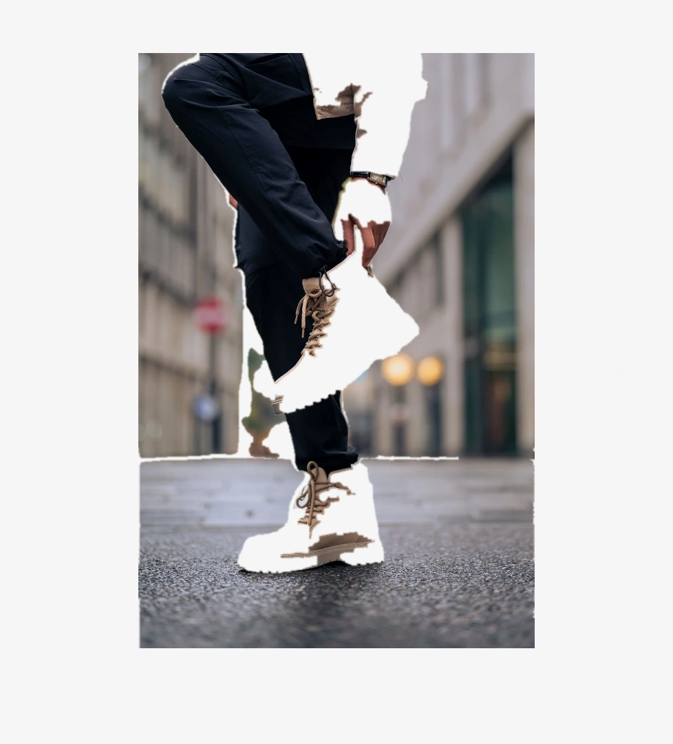 Bağcıklı Erkek Worker Bot Kum