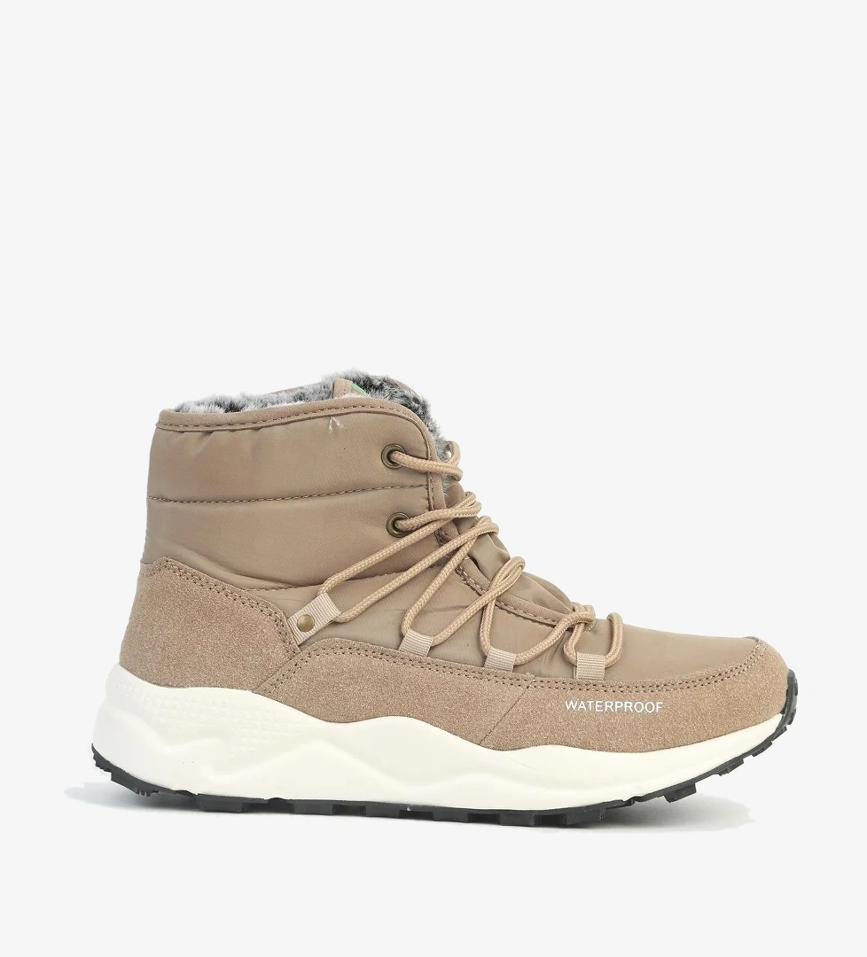 ® Bej Su Geçirmez Waterproof Kadın Bot İTHAL BNI-11156 - Görsel 1