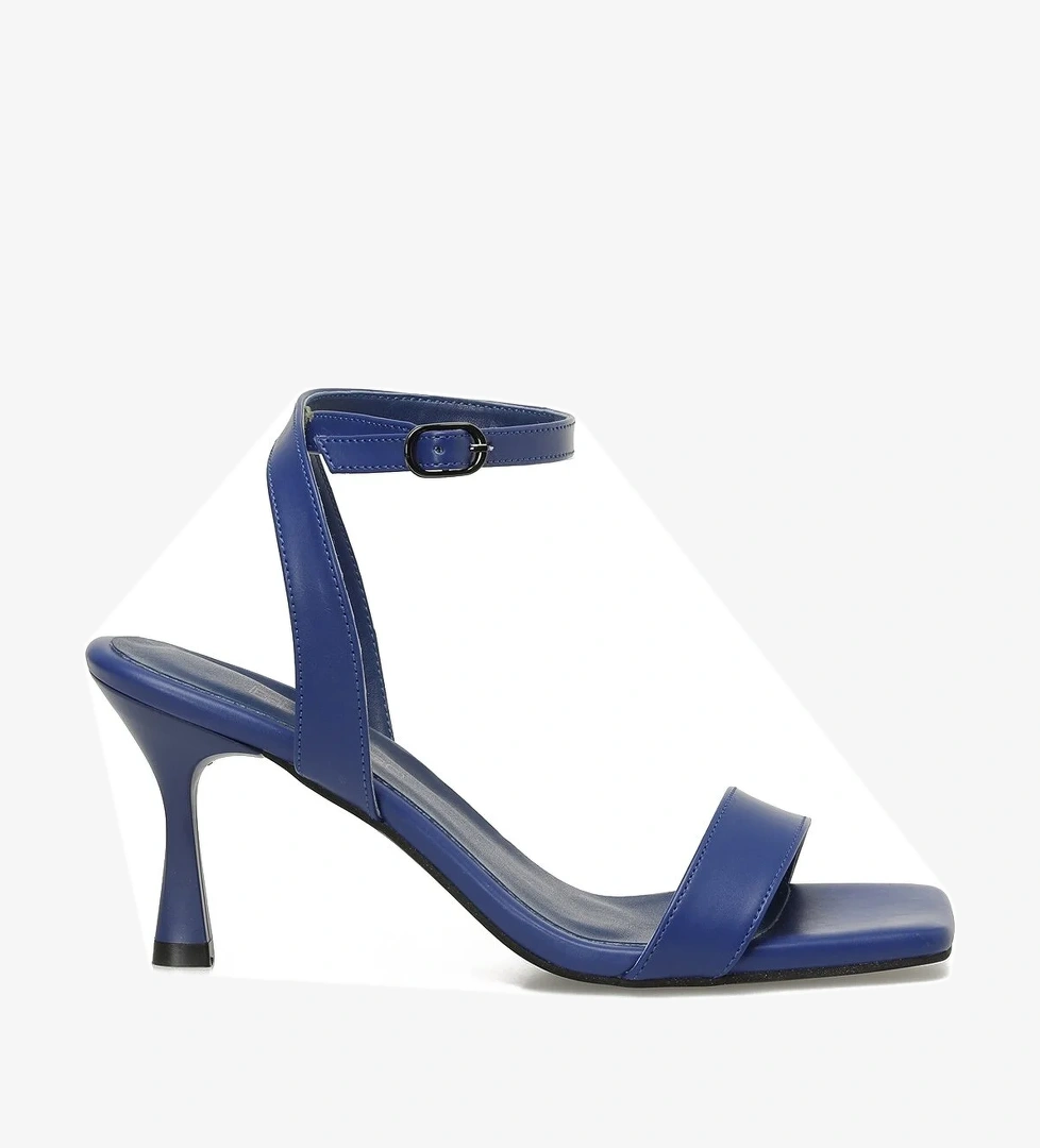 25S-006 5FX Saks Kadın Topuklu Sandalet - Görsel 1