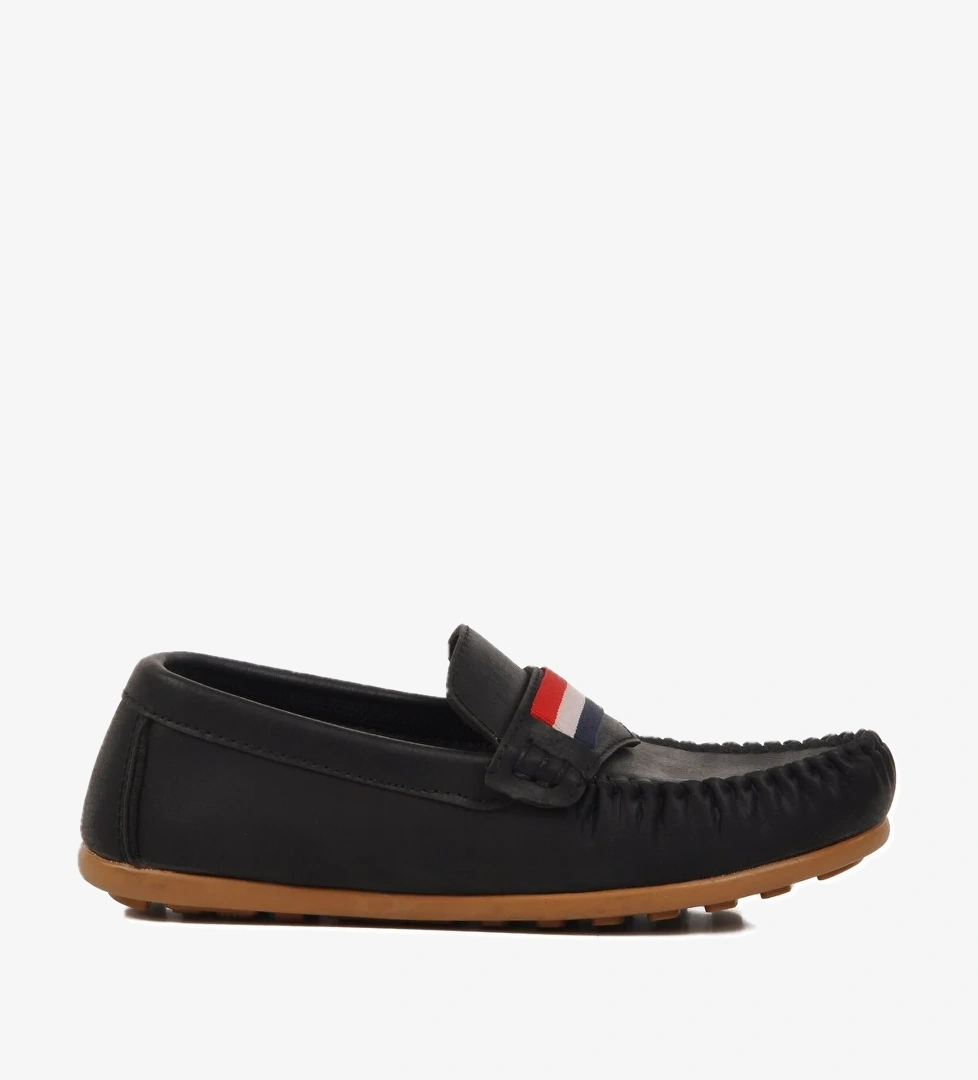 Aspor Siyah Erkek Çocuk Casual Ayakkabı