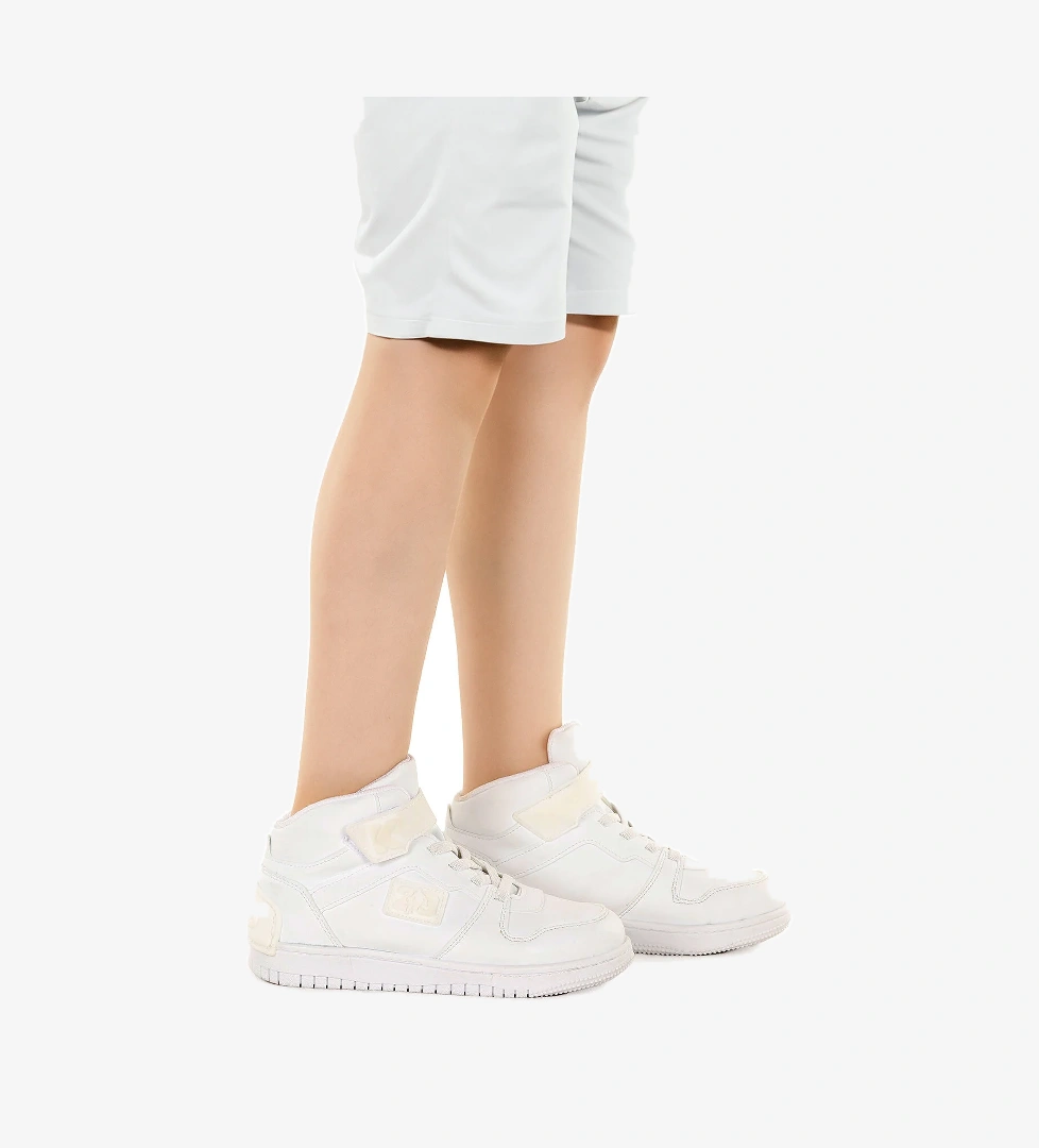 Carde Günlük Cırtlı Erkek Çocuk Spor Ayakkabı Beyaz