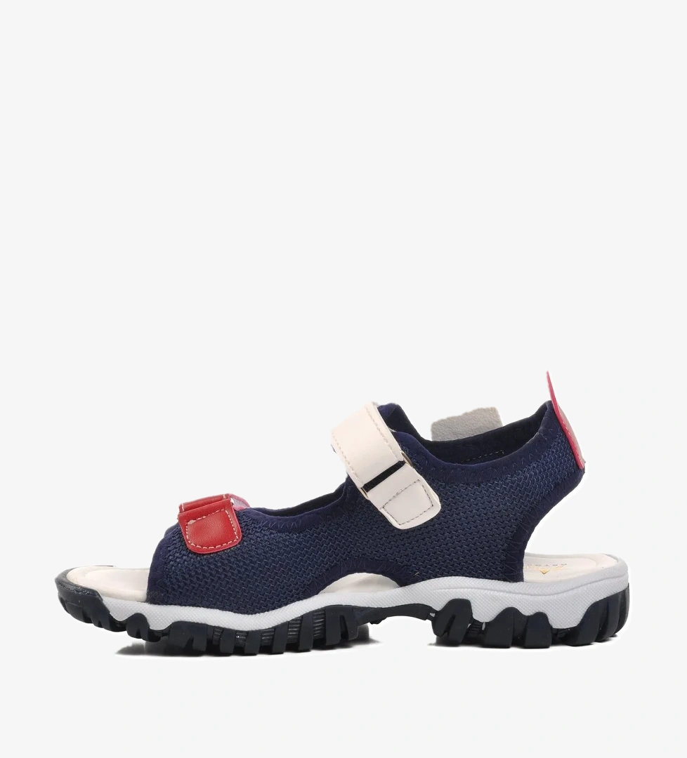 A Spor Aspor Lacivert Beyaz Kırmızı Erkek Çocuk Düz Sandalet model görseli