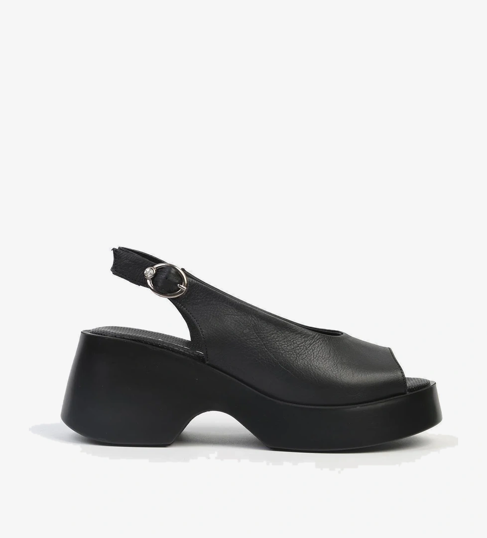 ® | PC-7199- 3968 Siyah-Kadın Topuklu Ayakkabı