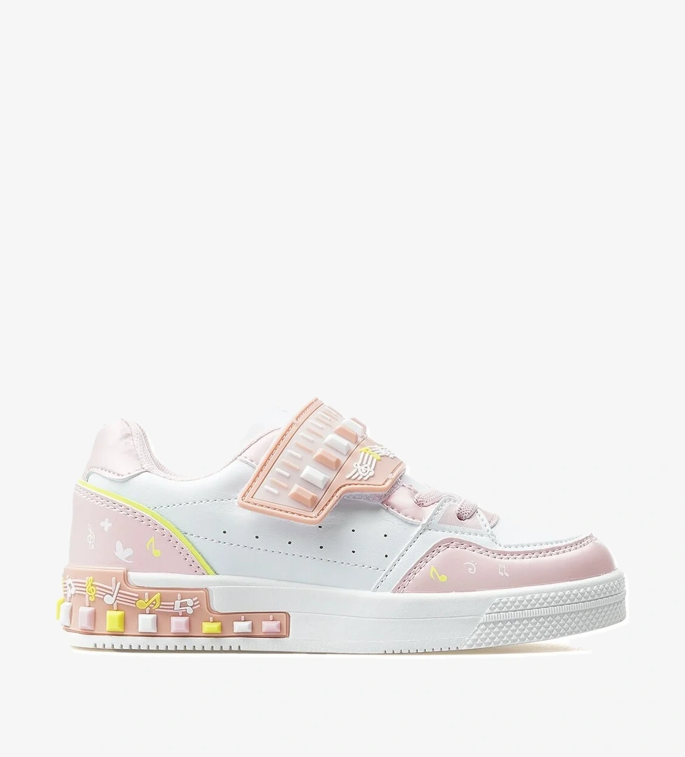 Melody Kız Çocuk Işıklı Günlük Spor Ayakkabı 25y Buck3030 F Pembe