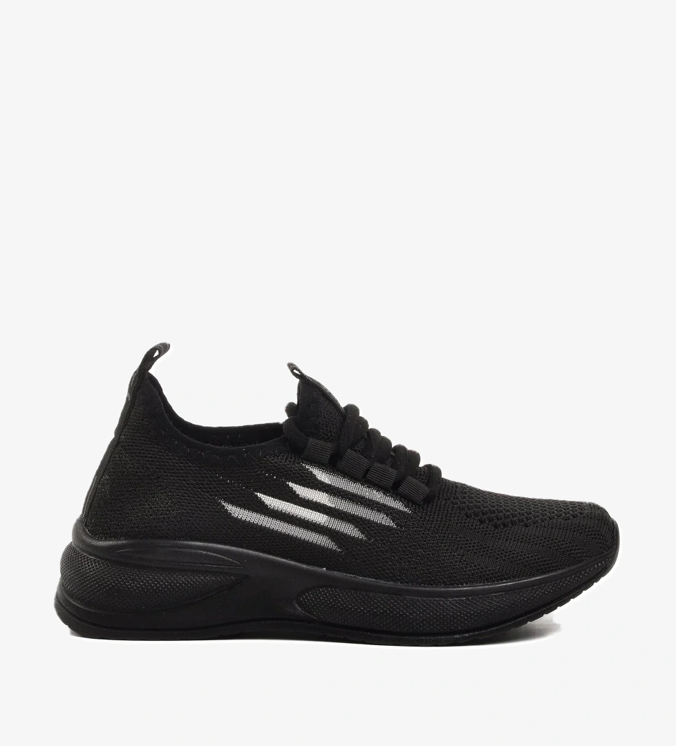 Siyah Çocuk Yürüyüş spor ayakkabısı - Görsel 1