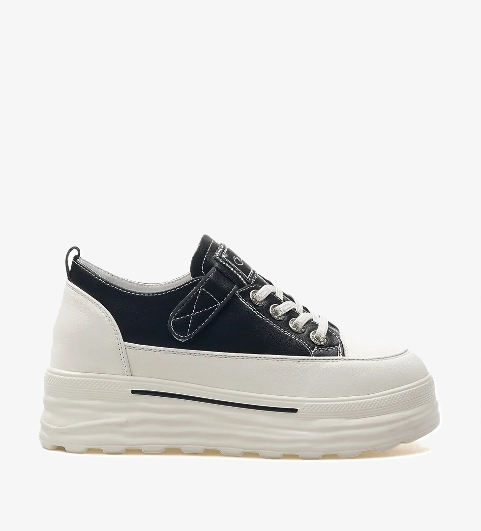 Kadın Gizli Topuklu Snekaer Günlük Ayakkabı 25y 25y363 Z Siyah