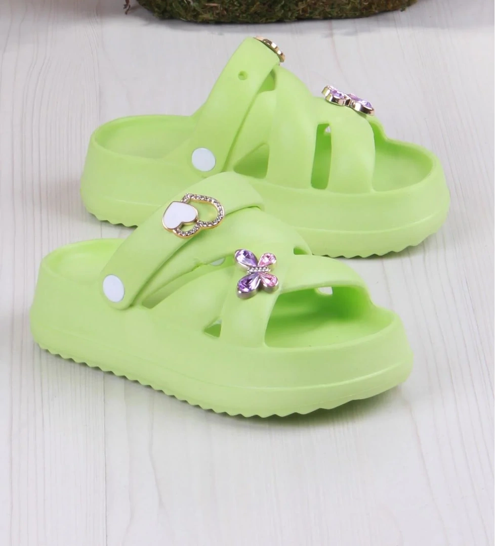 Fort Clx 6980 Plaj Deniz Havuz Terliği Hafif Rahat Esnek Kız Çocuk Terlik model görseli