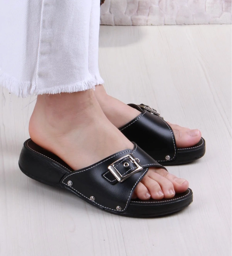 Elis 1001 Rahat Tokalı Ortopedik Kadın Terlik