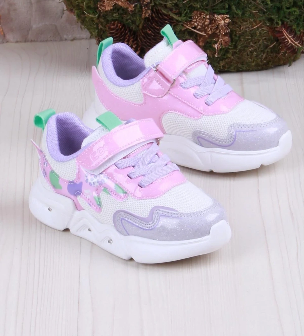 Fort Cool Zeta Anatomik Rahat Hafif Işıklı Kız Çocuk Ayakkabı model görseli