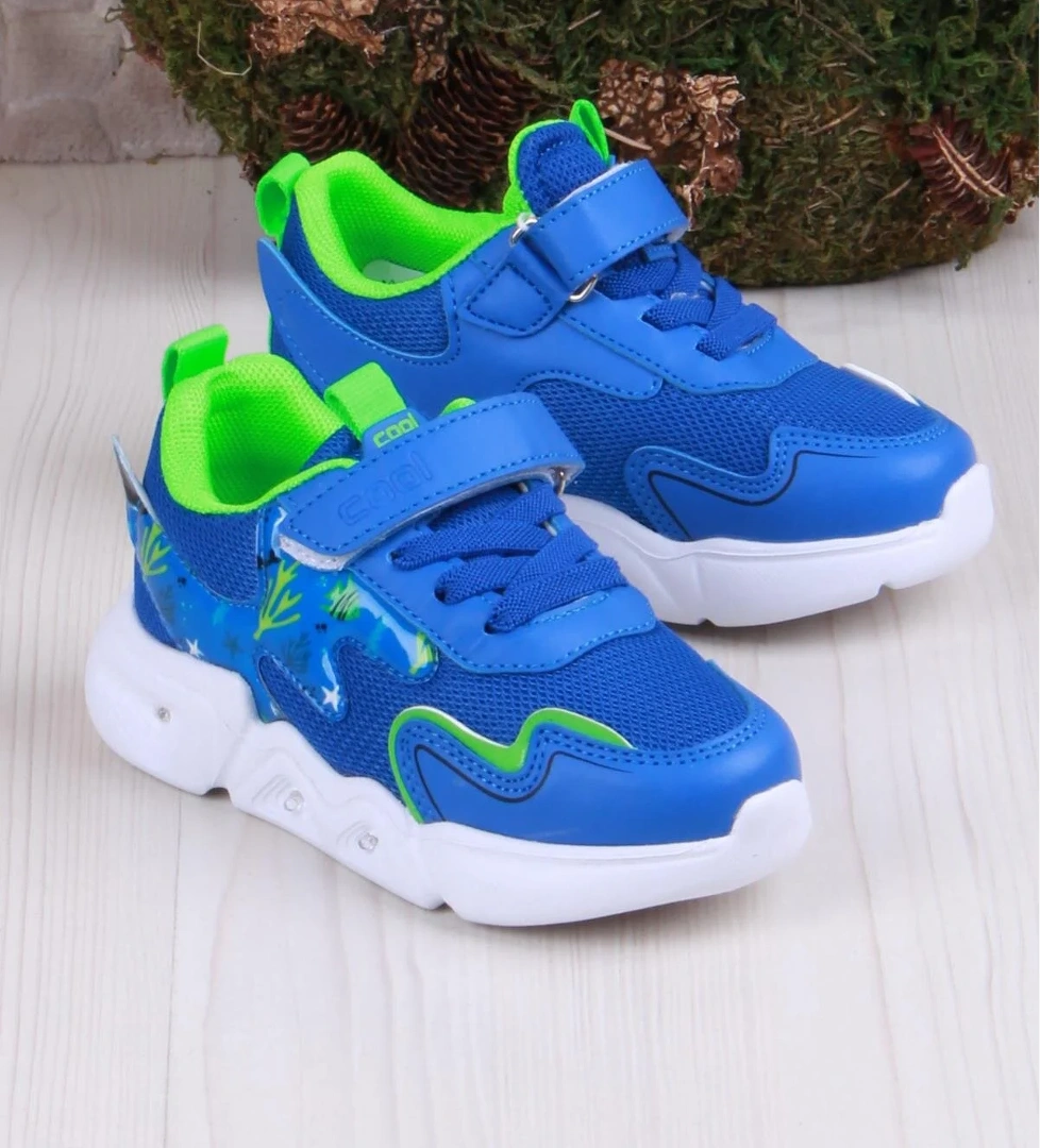 Cool Zeta Anatomik Rahat Hafif Işıklı Erkek Çocuk Ayakkabı