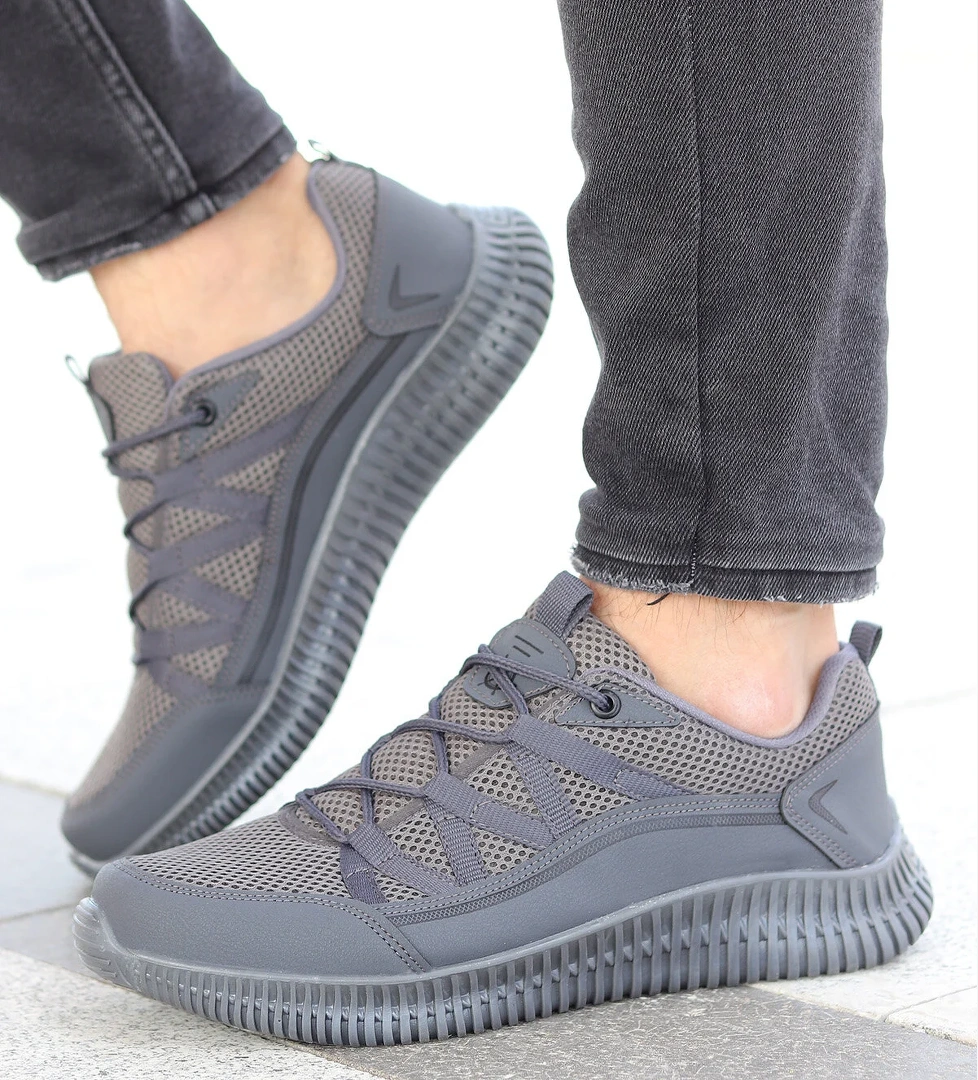 Vojo Zigzag Rahat Taban Erkek Sneaker Spor Ayakkabı model görseli