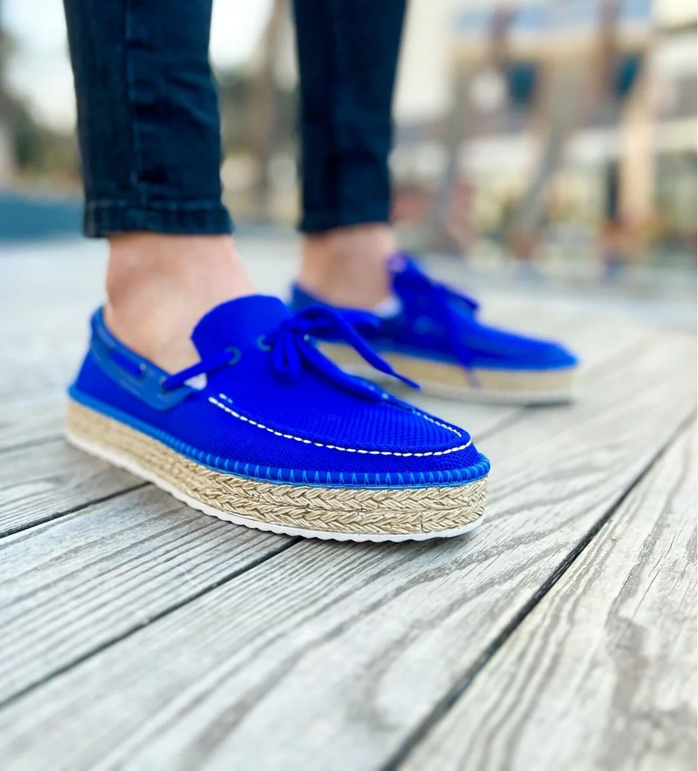 Espadril Erkek Günlük Ayakkabı Mavi