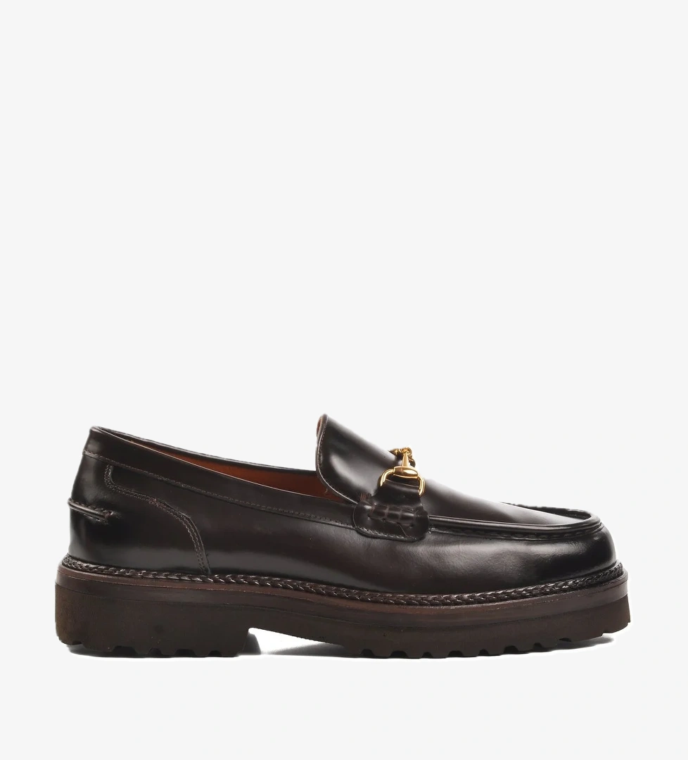 Aspor Kahve Açma Erkek Loafer Ayakkabı Premium