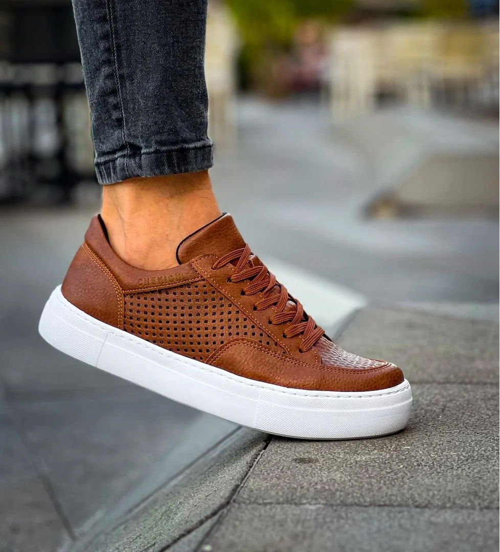 Bağcıklı Erkek Günlük Ayakkabı Taba