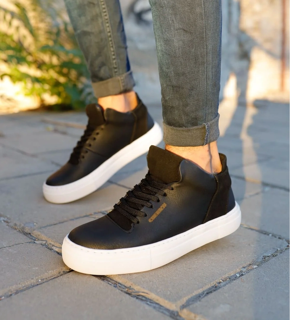 Bağcıklı Erkek Günlük Ayakkabı Siyah