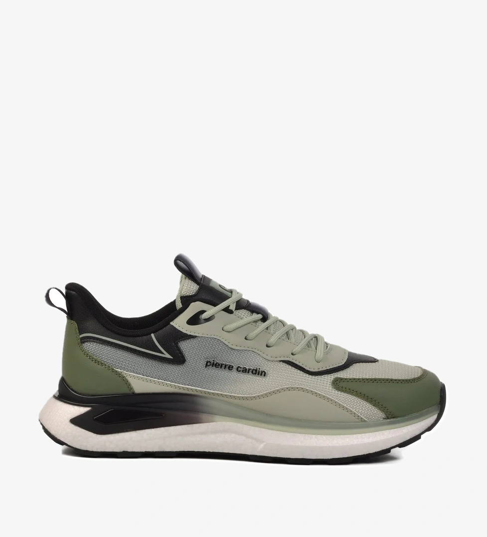 Haki Fileli Hafif Erkek Spor Ayakkabı PCI-11350 M