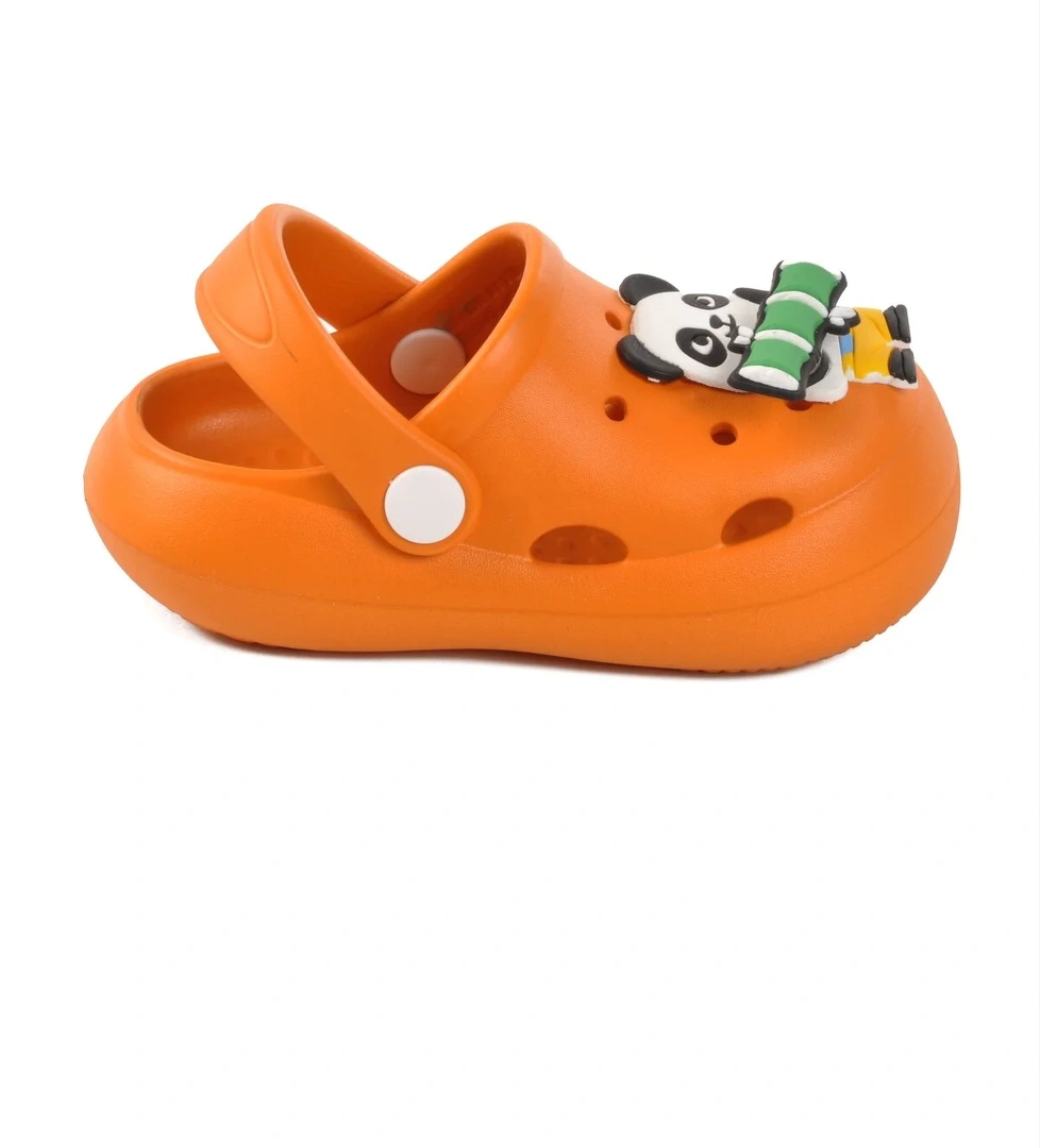 Turuncu Unisex Çocuk Sabo Terlik Yumurcak B