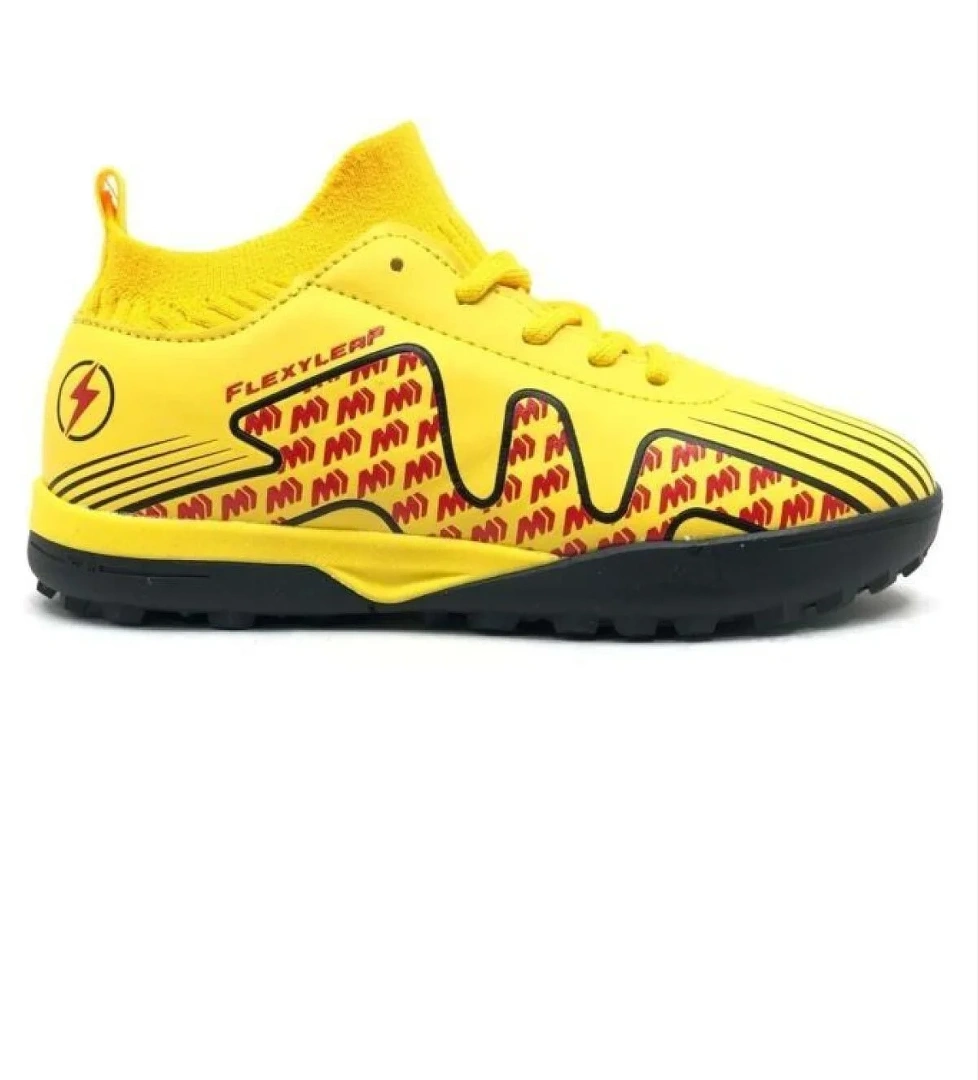 Pele Erkek Çocuk Çoraplı Halı Saha Futbol Ayakkabı