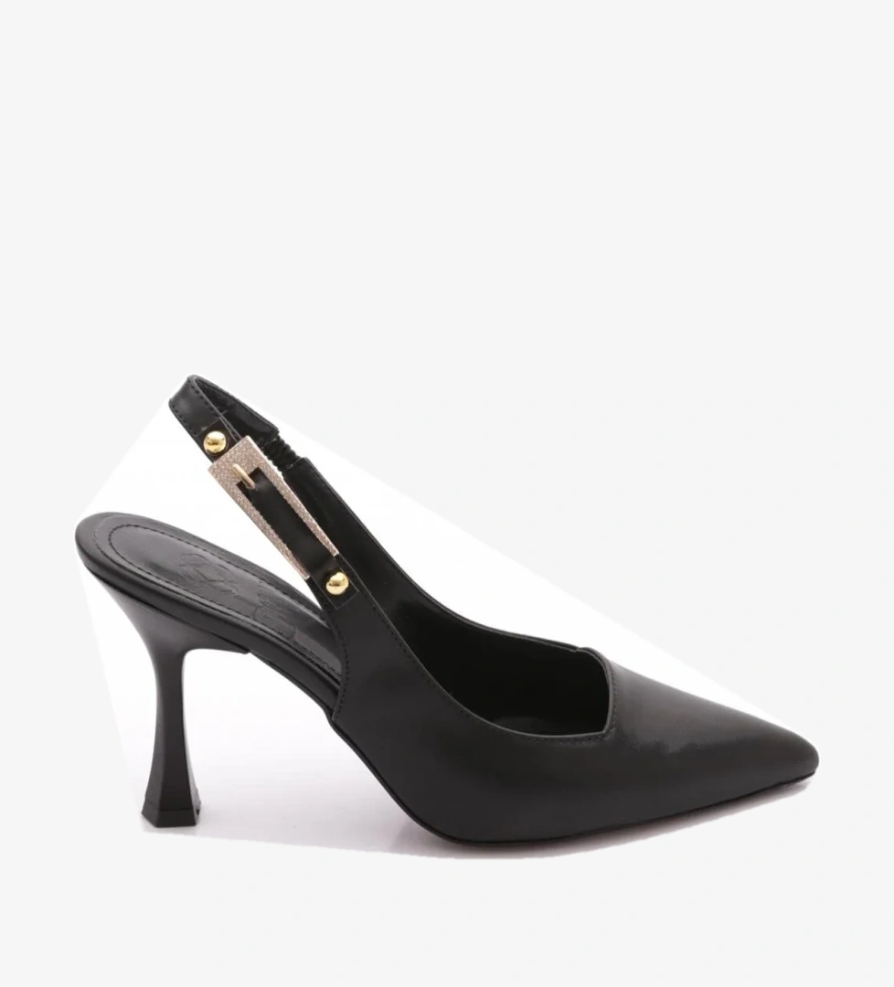 5047 Kadin Sivri Burun Topuklu Ayakkabi