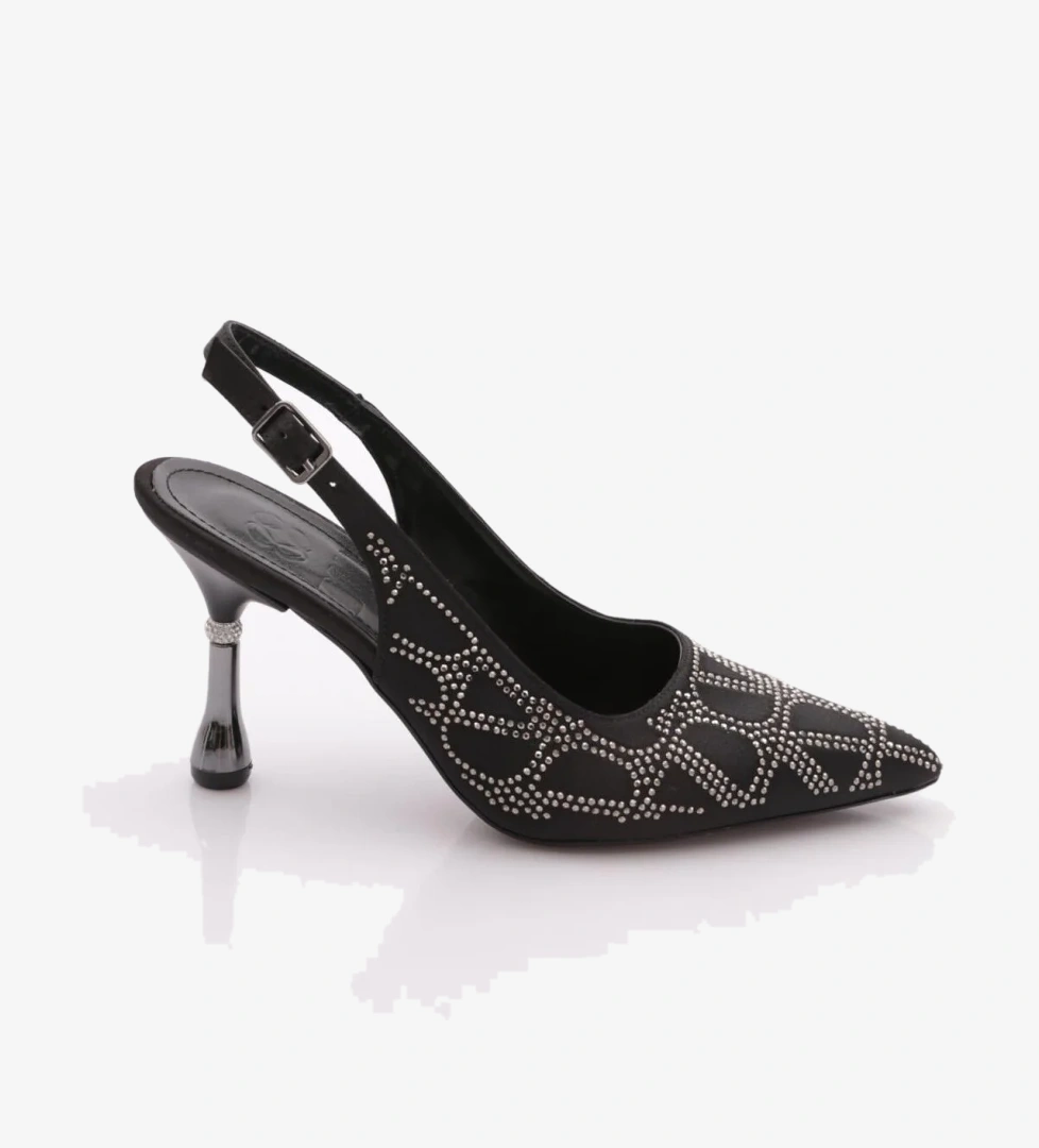 5003 Kadin Sivri Burun Topuklu Ayakkabi