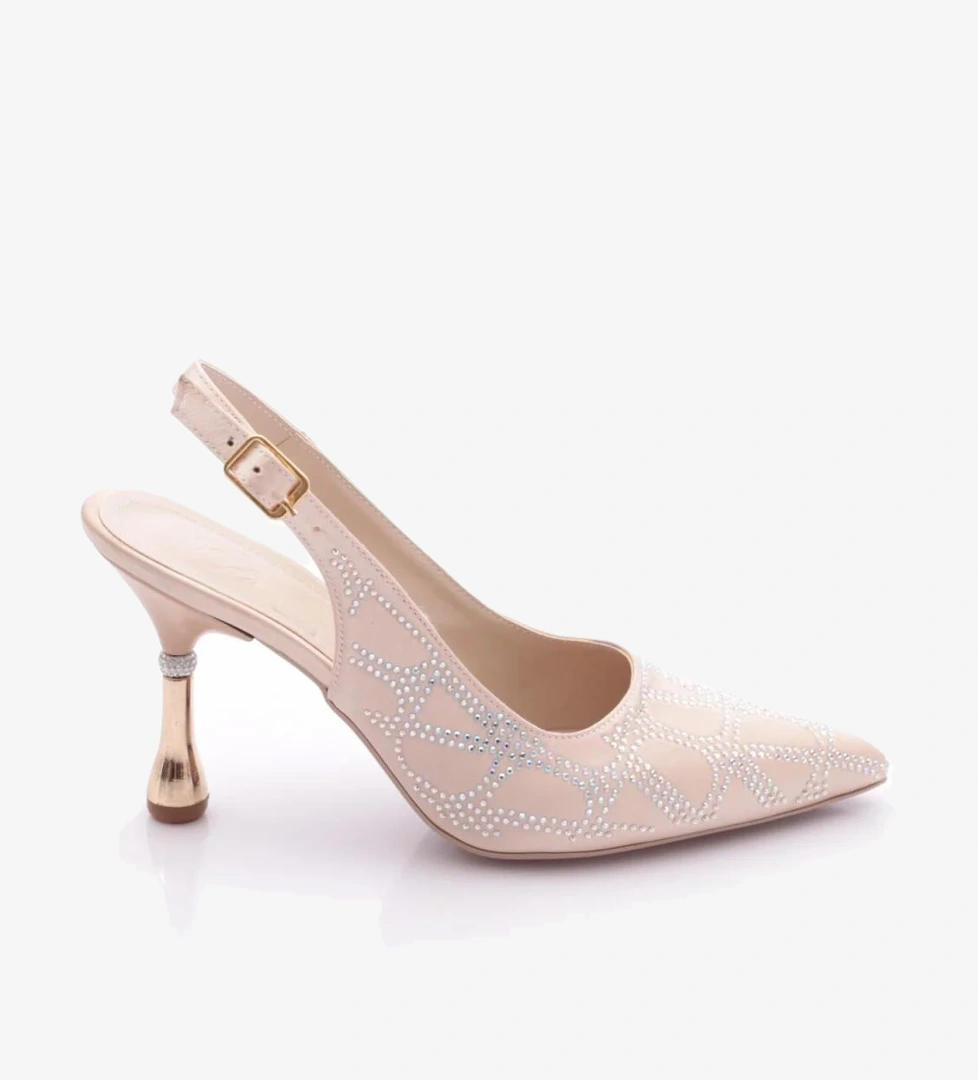 5003 Kadin Sivri Burun Topuklu Ayakkabi