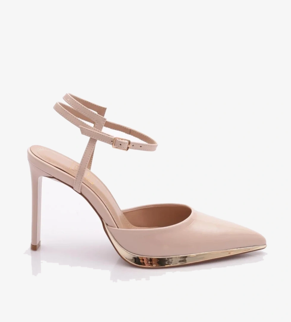 5505 Kadin Sivri Burun Topuklu Ayakkabi