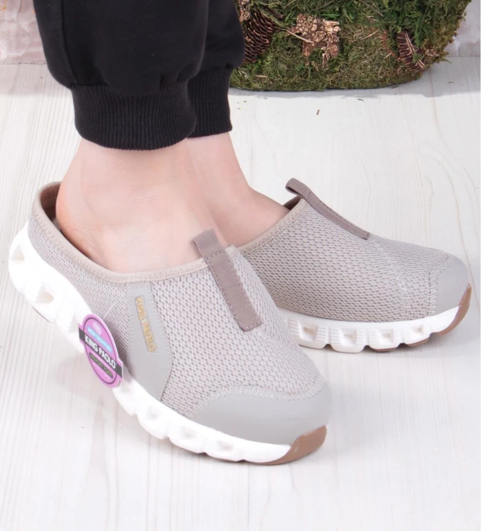 King Diya Anatomik Rahat Esnek Memory Foam Taban Sabo Terlik Kadın Terlik - Görsel 1