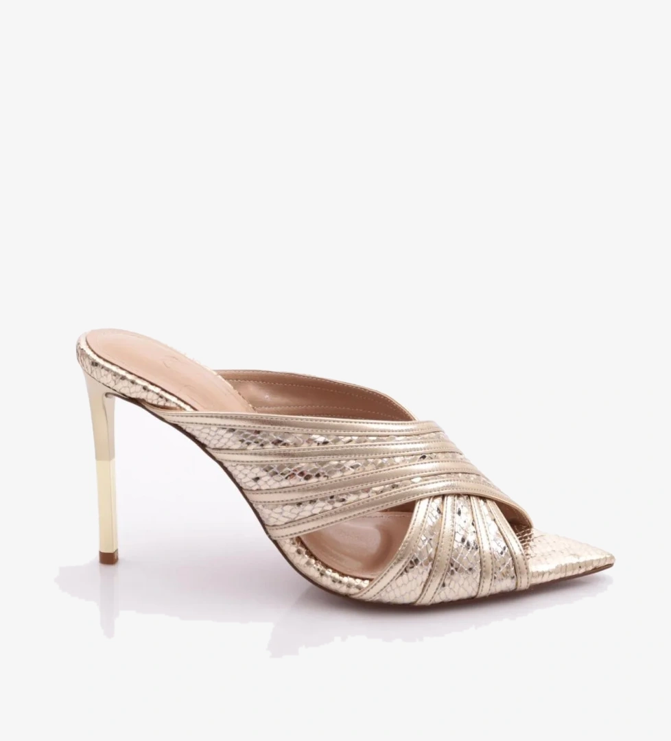 9089 Kadin Topuklu Terlik - Görsel 1