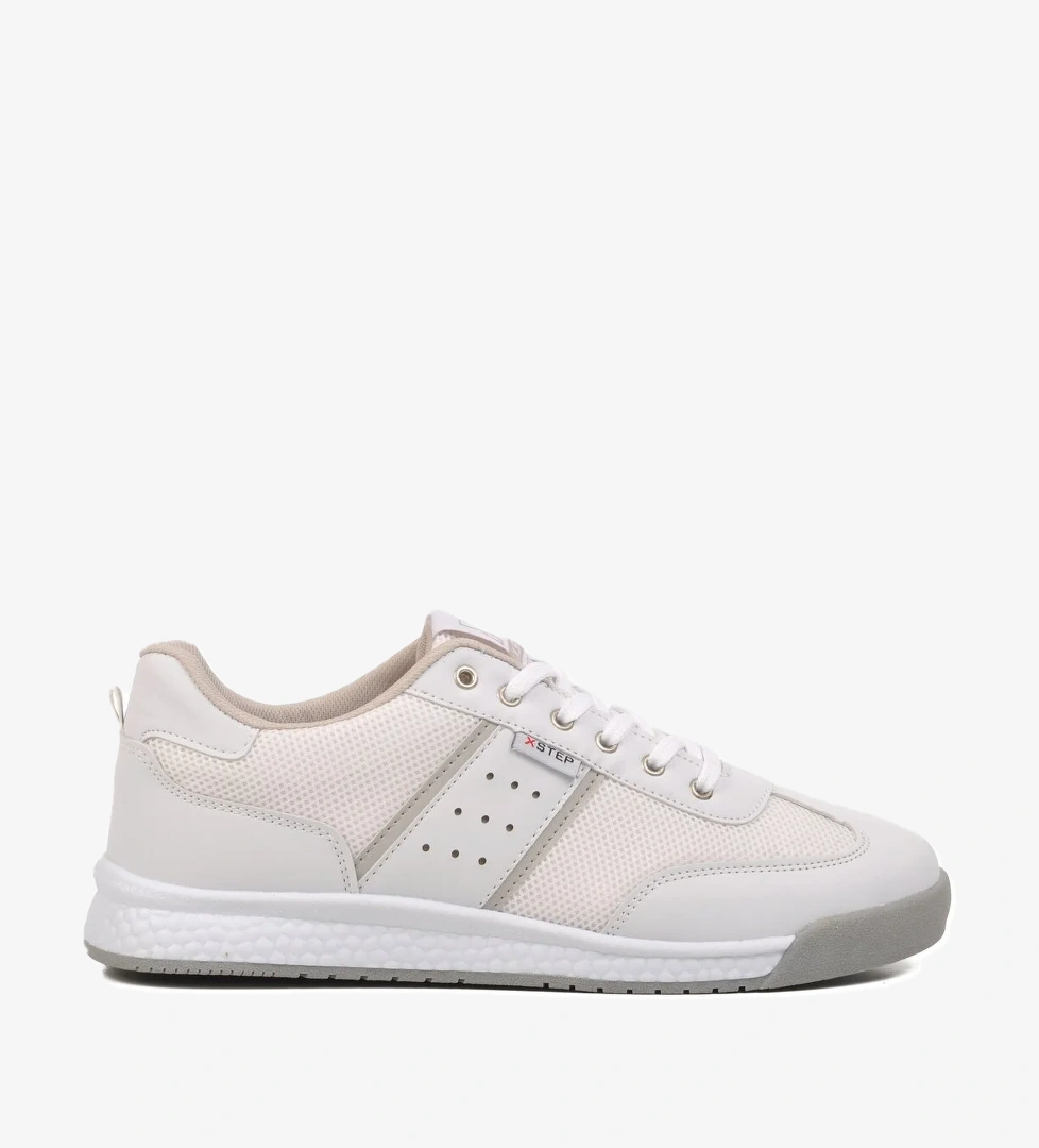 A Spor Aspor Beyaz Fileli Hafif Erkek Spor Ayakkabı model görseli