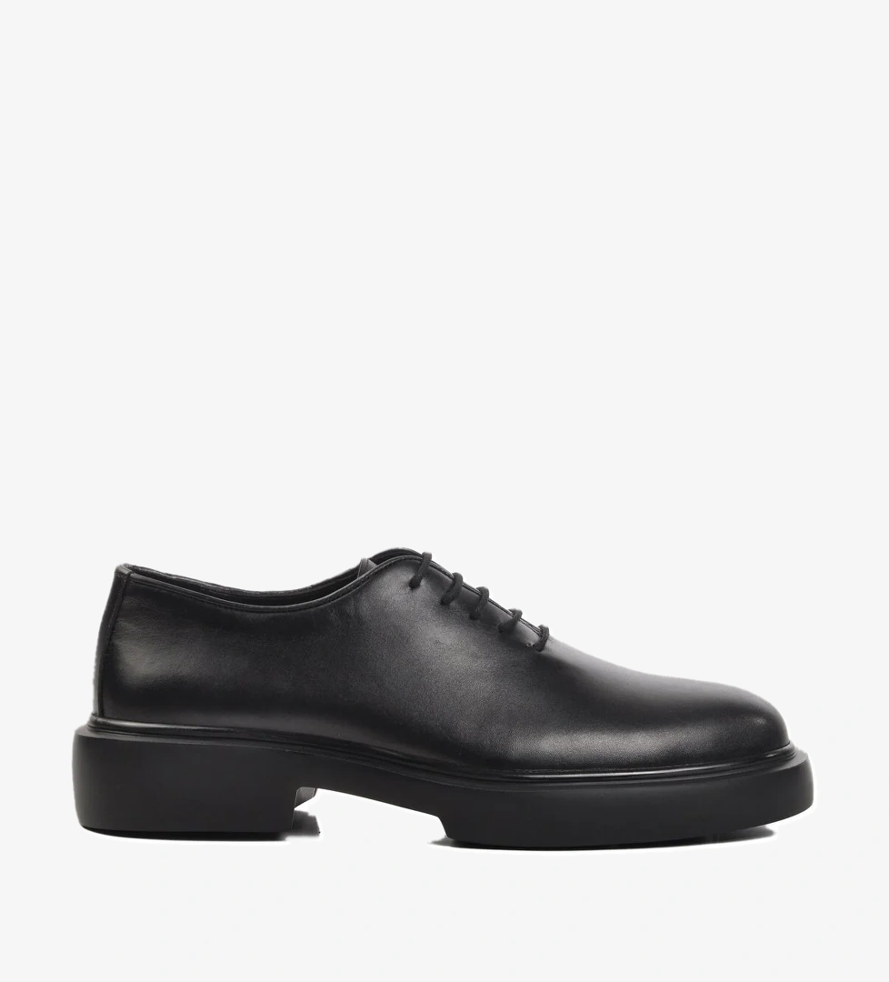 Aspor Siyah Hakiki Deri Erkek Klasik Ayakkabı