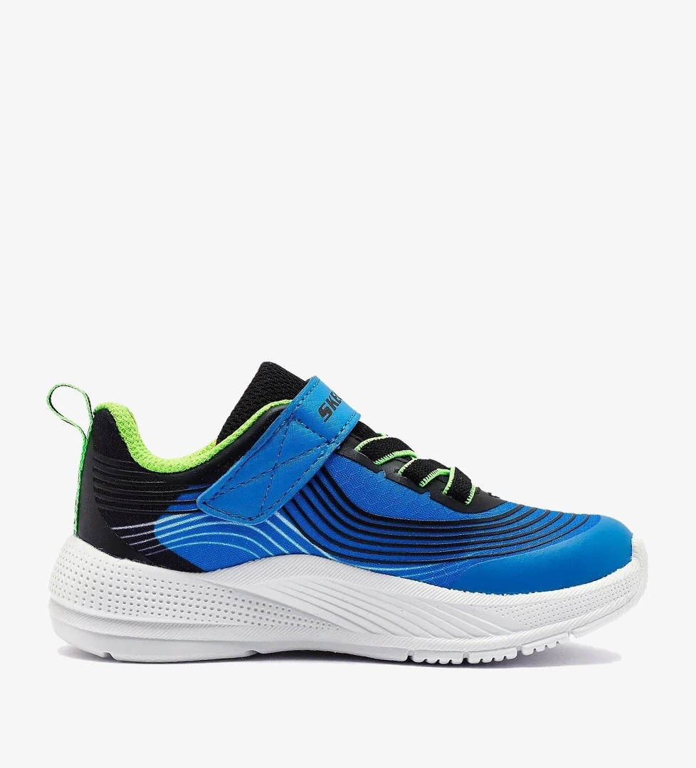 Skechers Microspec Advance Mavi Erkek Çocuk Spor Ayakkabı model görseli